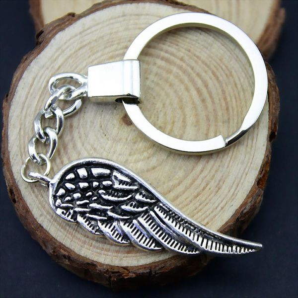 6 pieces key chain women key rings couple keychain for keys wing 48x15mm, Slivery;golden
6 pieces key chain women key rings couple keychain for keys wing 48x15mm, Slivery;golden