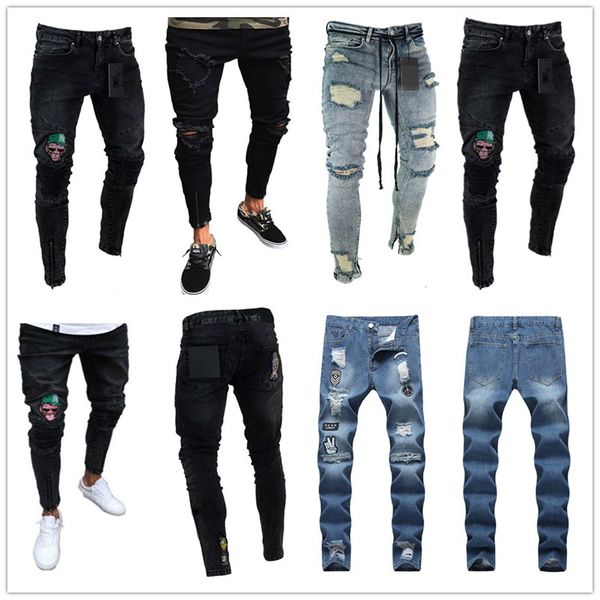 brand fashion luxury designer jeans for mens shihaha high-end tight-fitting zipper hole narrow leg pants men jeans clothing plus size s-4xl, Blue
brand fashion luxury designer jeans for mens shihaha high-end tight-fitting zipper hole narrow leg pants men jeans clothing plus size s-4xl, Blue