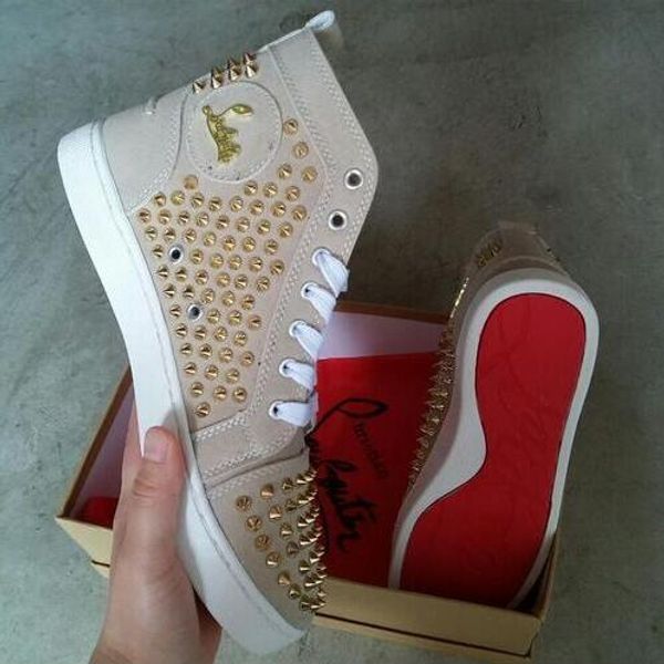 The original box men black uede leather pike rivet high ca ual hoe for men de igner brand red bottom loubiz hoe
The original box men black uede leather pike rivet high ca ual hoe for men de igner brand red bottom loubiz hoe