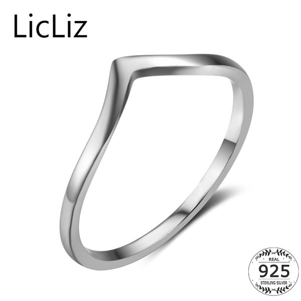 licliz simple 925 sterling silver e rings for women finger geometric ring bague initial letter v shape ring band lr0470, Golden;silver
licliz simple 925 sterling silver e rings for women finger geometric ring bague initial letter v shape ring band lr0470, Golden;silver