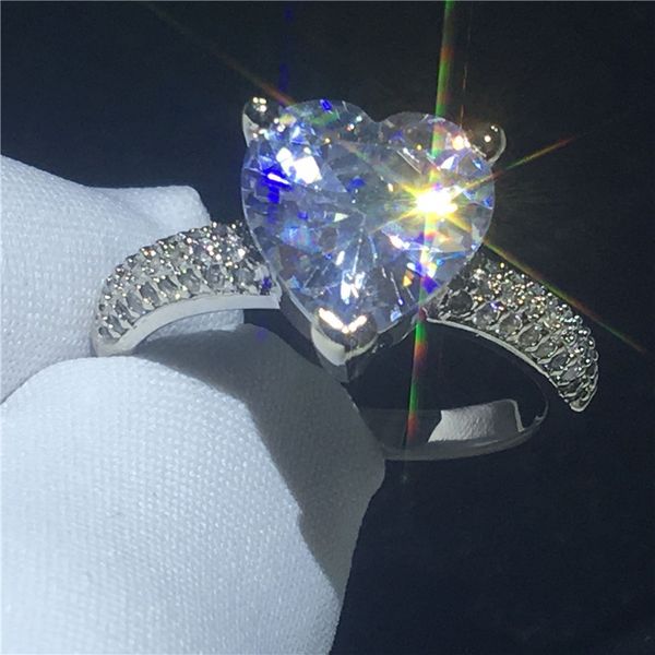 fashion heart shape ring 925 sterling silver 3t 5a cz stone engagement wedding band ring for women bridal jewelry, Slivery;golden
fashion heart shape ring 925 sterling silver 3t 5a cz stone engagement wedding band ring for women bridal jewelry, Slivery;golden