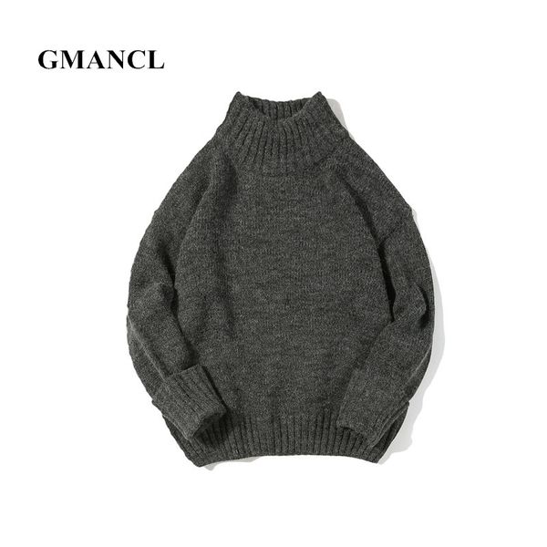 gmancl autumn and winter 2017 men long sleeves knitted sweater casual loose men oversized vintage pullovers sweater, White;black
gmancl autumn and winter 2017 men long sleeves knitted sweater casual loose men oversized vintage pullovers sweater, White;black