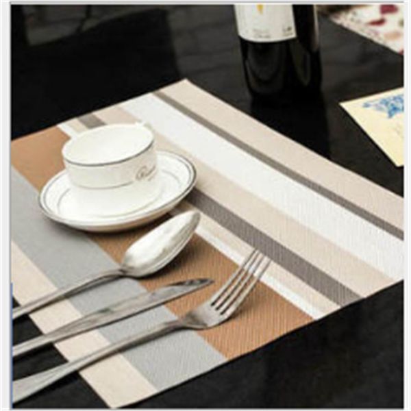 4pcs/lot 5 color dining table mat pvc placemat waterproof heat insulation silicone pad kitchen accessories placemats for table
4pcs/lot 5 color dining table mat pvc placemat waterproof heat insulation silicone pad kitchen accessories placemats for table