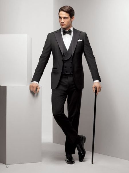 groom tuxedos one button black peak lapel groomsmen man suit wedding mens suits (jacket+pants+vest+tie) j210, Black;gray
groom tuxedos one button black peak lapel groomsmen man suit wedding mens suits (jacket+pants+vest+tie) j210, Black;gray