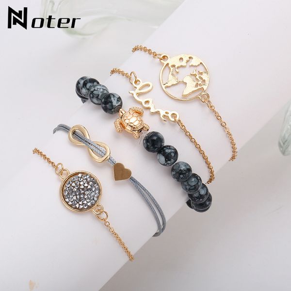 noter 5pcs/set bracelet sets for women charm adjustable link braclet 8mm beads natural stone braslet casual jewelry pulseras, Golden;silver
noter 5pcs/set bracelet sets for women charm adjustable link braclet 8mm beads natural stone braslet casual jewelry pulseras, Golden;silver