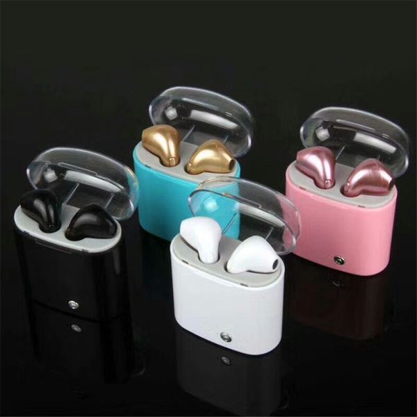 I7 I7S TWS I8 I8S Twins Earphone Headphone Stereo for Android Samsung iPhone i7 4.2 Wireless Bluetooth Headset with Mic 1PC
I7 I7S TWS I8 I8S Twins Earphone Headphone Stereo for Android Samsung iPhone i7 4.2 Wireless Bluetooth Headset with Mic 1PC