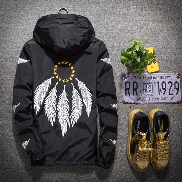 new feather print jackets mens hip hop brand hooded jacket coat fashion casual streetwear men pattern baseball jacket 6xl 7xl, Black;brown
new feather print jackets mens hip hop brand hooded jacket coat fashion casual streetwear men pattern baseball jacket 6xl 7xl, Black;brown