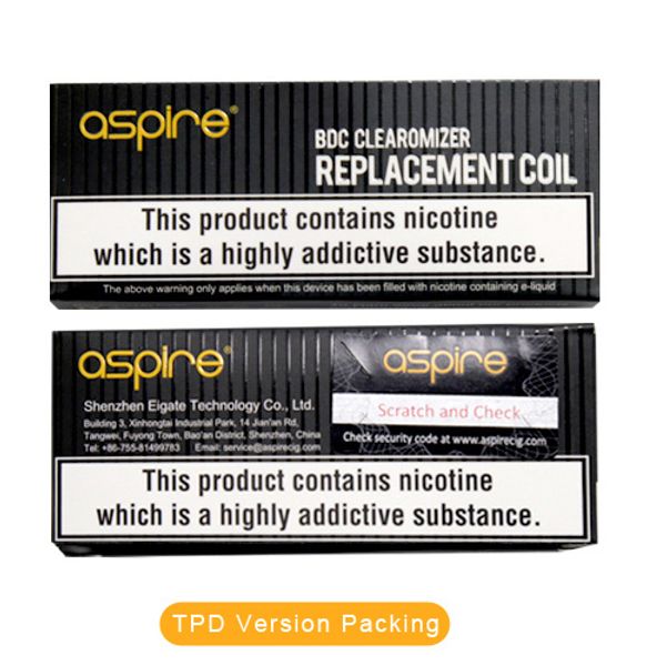 100% оригинал Aspire BDC катушки нижней двойной катушки 1.6 ohm/1.8 ohm / 2.1 ohm Aspire распылитель головки двойной катушки Core / фитиль быстрая доставка
100% оригинал Aspire BDC катушки нижней двойной катушки 1.6 ohm/1.8 ohm / 2.1 ohm Aspire распылитель головки двойной катушки Core / фитиль быстрая доставка
