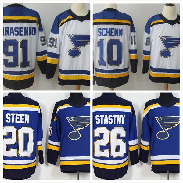 Men 039 ice hockey t loui blue jer ey 20 teen 91 vladimir tara enko 10 brayden chenn 17 chwartz teen 26 ta tny blue
Men 039 ice hockey t loui blue jer ey 20 teen 91 vladimir tara enko 10 brayden chenn 17 chwartz teen 26 ta tny blue