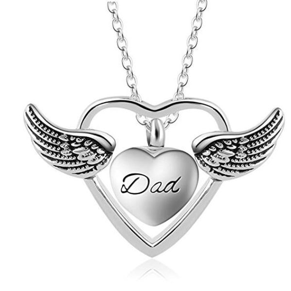 fashion jewelry forever love memorial jewelry angel wings pendant memorial ashes urn pendant cremation ashes urn jewelry, Silver
fashion jewelry forever love memorial jewelry angel wings pendant memorial ashes urn pendant cremation ashes urn jewelry, Silver