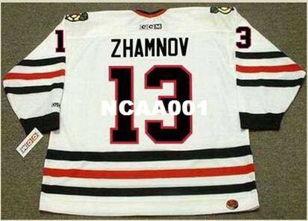 mens #13 alex zhamnov chicago blackhawks 2002 ccm home hockey jersey or custom any name or number retro jersey, Black;red
mens #13 alex zhamnov chicago blackhawks 2002 ccm home hockey jersey or custom any name or number retro jersey, Black;red