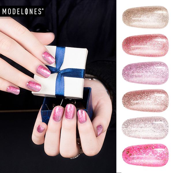modelones starry rose gold uv nail gel polish nail art shiny glitter led gel lacquer soak off long lasting fluorescent, Red;pink
modelones starry rose gold uv nail gel polish nail art shiny glitter led gel lacquer soak off long lasting fluorescent, Red;pink