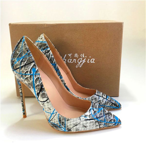 women lady woman new fashion blue python snake leather poined toes wedding heels stiletto high heels shoes pumps 12cm 120mm, Black
women lady woman new fashion blue python snake leather poined toes wedding heels stiletto high heels shoes pumps 12cm 120mm, Black