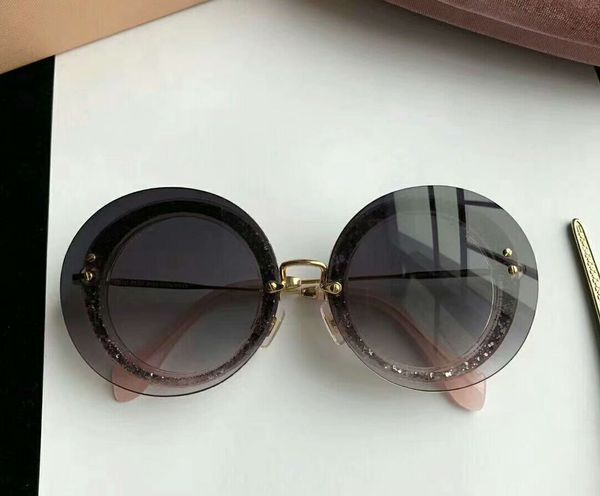 women mu 10r round glitter grey transparent sunglasses sonnenbrille designer sunglasses summer holiday eyewear new with box, White;black
women mu 10r round glitter grey transparent sunglasses sonnenbrille designer sunglasses summer holiday eyewear new with box, White;black