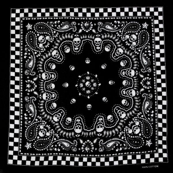 winfox new hip hop punk red plaid paisley skull bandana headwear for women mens, Blue;gray
winfox new hip hop punk red plaid paisley skull bandana headwear for women mens, Blue;gray