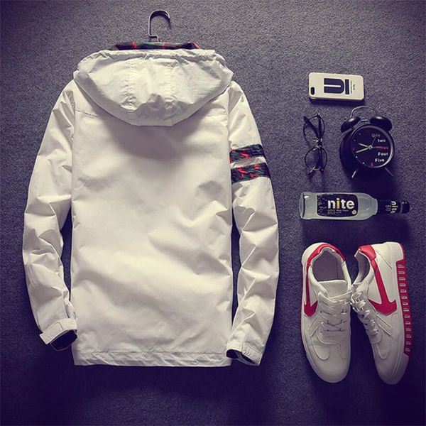 regular anorak jacket windbreaker men jaqueta masculina zipper patchwork waterproof jackets streetwear autumn bomber jacket 5xl new, Black;brown
regular anorak jacket windbreaker men jaqueta masculina zipper patchwork waterproof jackets streetwear autumn bomber jacket 5xl new, Black;brown