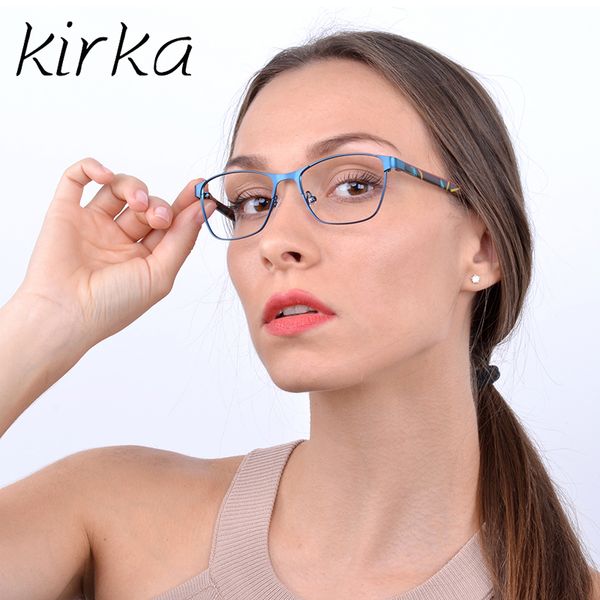 kirka women optical glasses frame spectacle glasses metal eyeglasses computer reading eyewear goggles, Silver
kirka women optical glasses frame spectacle glasses metal eyeglasses computer reading eyewear goggles, Silver