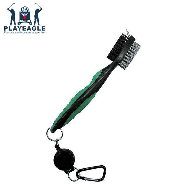 golf green nylon and spike golf cleaning brush retractable club groove cleaning tool accessories
golf green nylon and spike golf cleaning brush retractable club groove cleaning tool accessories