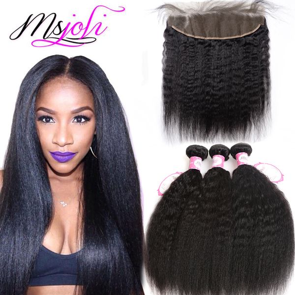 human hair wefts with closure 13x4 frontal ear to ear indian natural unprocessed hair kinky straight yaki hair weave 3 bundles frontal, Black;brown
human hair wefts with closure 13x4 frontal ear to ear indian natural unprocessed hair kinky straight yaki hair weave 3 bundles frontal, Black;brown