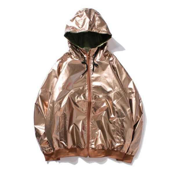 brand mens windbreaker jackets hip b-boy silver glossy hooded jacket for men streetwear bomber jacket male female, Black;brown
brand mens windbreaker jackets hip b-boy silver glossy hooded jacket for men streetwear bomber jacket male female, Black;brown