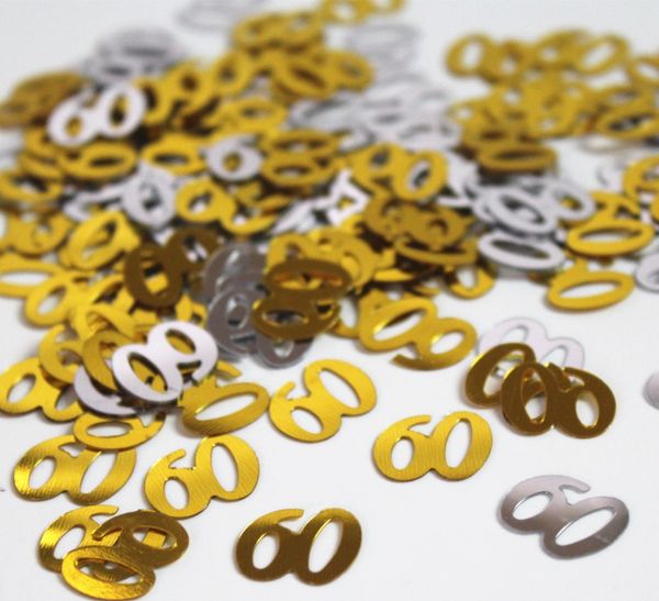 happy age 60th birthday party table decoration confetti gold silver 60
happy age 60th birthday party table decoration confetti gold silver 60