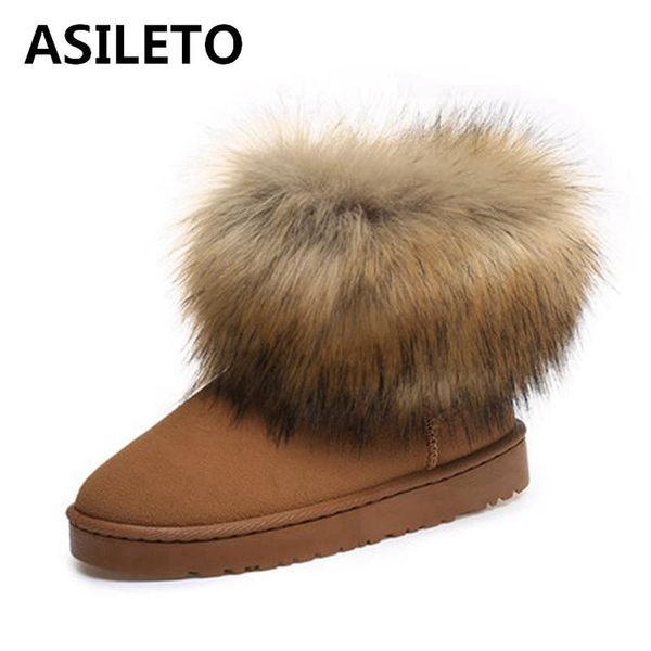 asileto snow boots women shoes thick warm suede leather winter boots fashion real fur toddler female ankle shoes botast531, Black
asileto snow boots women shoes thick warm suede leather winter boots fashion real fur toddler female ankle shoes botast531, Black