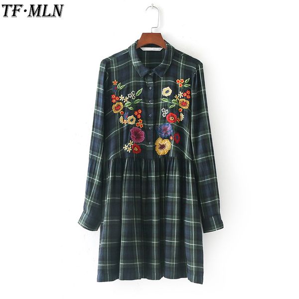 2018 women blusas vintage retro floral flower embroidery blouse plaid long sleeve vestidos casual kimono slim party shirt, White
2018 women blusas vintage retro floral flower embroidery blouse plaid long sleeve vestidos casual kimono slim party shirt, White