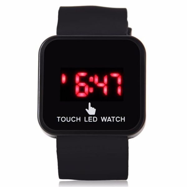 New Colorful Unisex Men Women LED Digital Touch Screen Silicone Date Time Sport Wrist Watch Cai0192
New Colorful Unisex Men Women LED Digital Touch Screen Silicone Date Time Sport Wrist Watch Cai0192