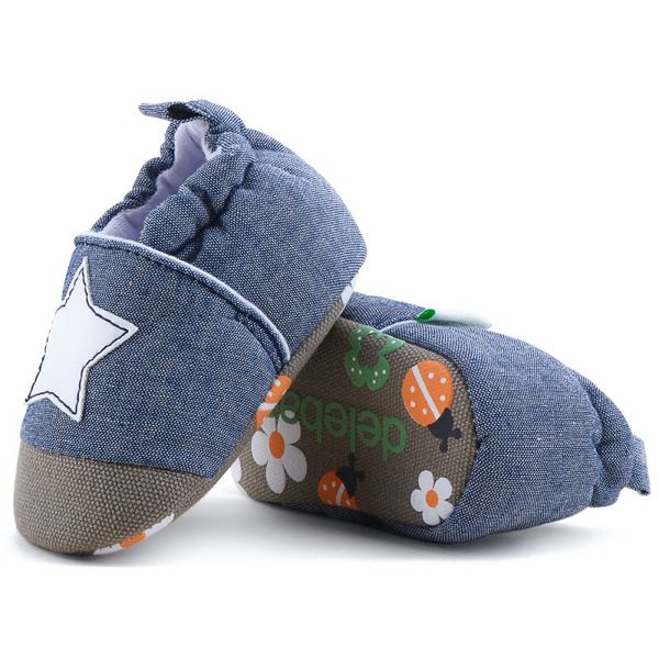 2018 autumn cute newborn baby shoes first walkers star pattern soft sole shoes infant cloth crib 0-18 months
2018 autumn cute newborn baby shoes first walkers star pattern soft sole shoes infant cloth crib 0-18 months