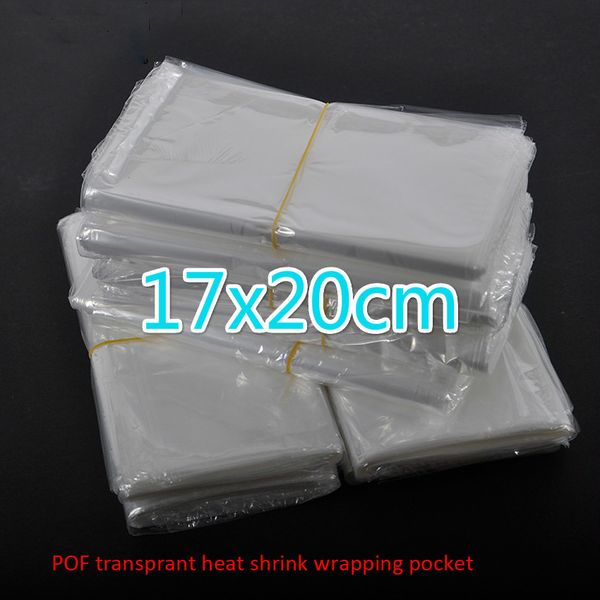 200pcs/lot 17x20cm clear transparent shrink wrap package heat seal bag pof gift packing plastic bags for comestic bottles boxes
200pcs/lot 17x20cm clear transparent shrink wrap package heat seal bag pof gift packing plastic bags for comestic bottles boxes