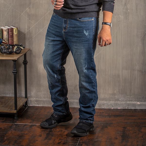 men's casual denim pants business style long jeans distressed holes male trousers blue plus size 30-40 42 44 46 48
men's casual denim pants business style long jeans distressed holes male trousers blue plus size 30-40 42 44 46 48