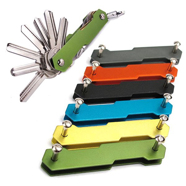 Multifunction key holder edc aluminum alloy keychain mart key wallet 6 color flexible compact key organizer outdoor key clip b492f
Multifunction key holder edc aluminum alloy keychain mart key wallet 6 color flexible compact key organizer outdoor key clip b492f