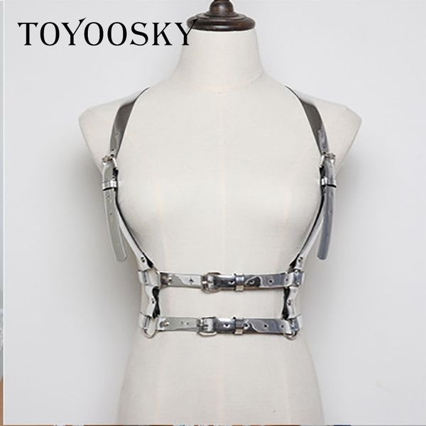 tooyoosky 2018 new fashion women belt punk pu leather strap hip-hop sliver buckle harness double belt tie personality, Black;brown
tooyoosky 2018 new fashion women belt punk pu leather strap hip-hop sliver buckle harness double belt tie personality, Black;brown