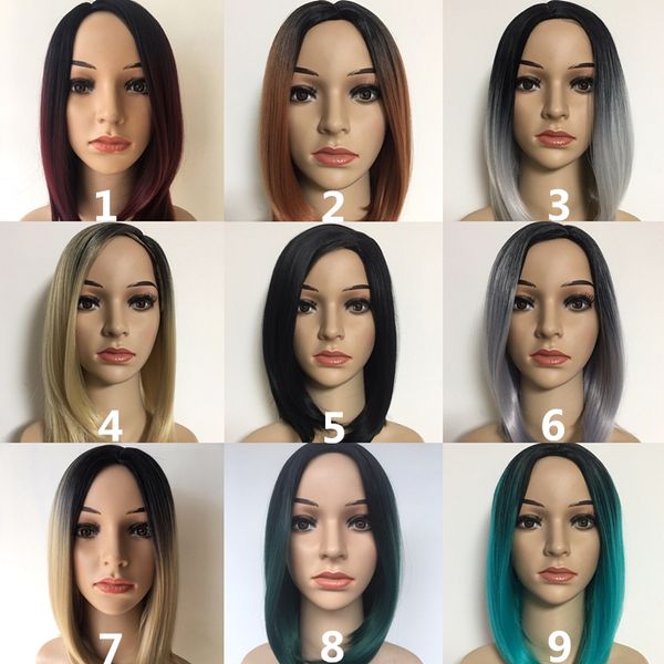 12 colors ombre high heat resistant short curly ladies womens wigs wig off black bob synthetic wig for black women
12 colors ombre high heat resistant short curly ladies womens wigs wig off black bob synthetic wig for black women