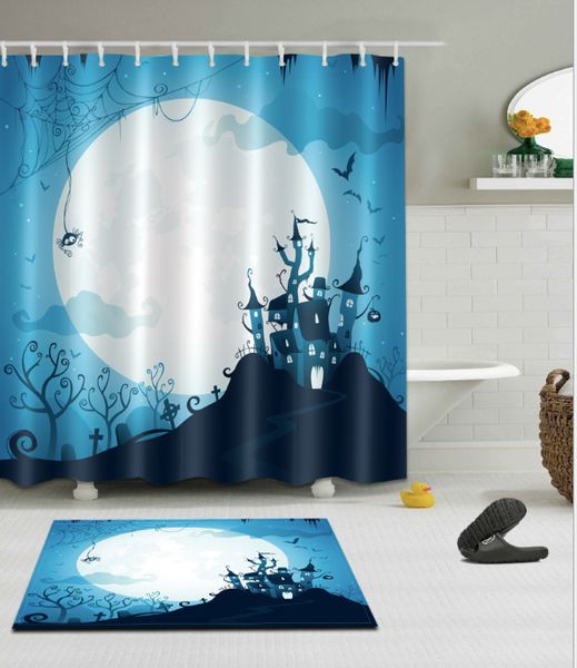castle pattern 3d print custom waterproof bathroom modern shower curtain polyester fabric bathroom curtain door mat sets
castle pattern 3d print custom waterproof bathroom modern shower curtain polyester fabric bathroom curtain door mat sets