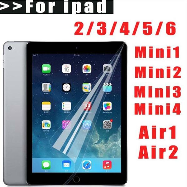 Clear lcd creen protector cover guard film cloth for new ipad 2017 2018 9 7 pro 11 10 5 2 3 4 5 6 air air2 mini mini2 mini3 mini4
Clear lcd creen protector cover guard film cloth for new ipad 2017 2018 9 7 pro 11 10 5 2 3 4 5 6 air air2 mini mini2 mini3 mini4