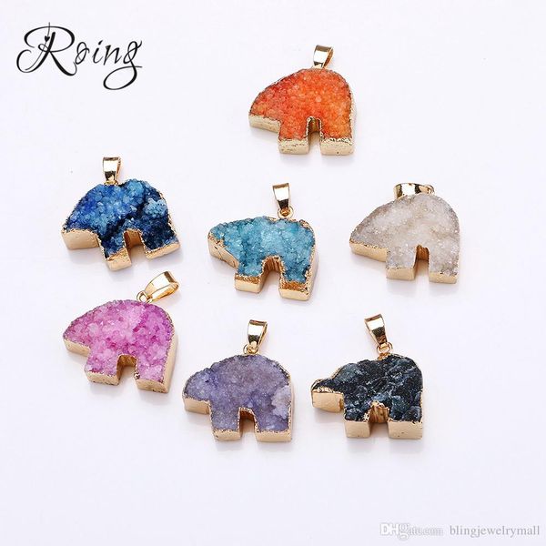 roing crystal pendant gold plated jewelry necklace natural stone multicolor charms diy making jewelry accessory c008, Bronze;silver
roing crystal pendant gold plated jewelry necklace natural stone multicolor charms diy making jewelry accessory c008, Bronze;silver