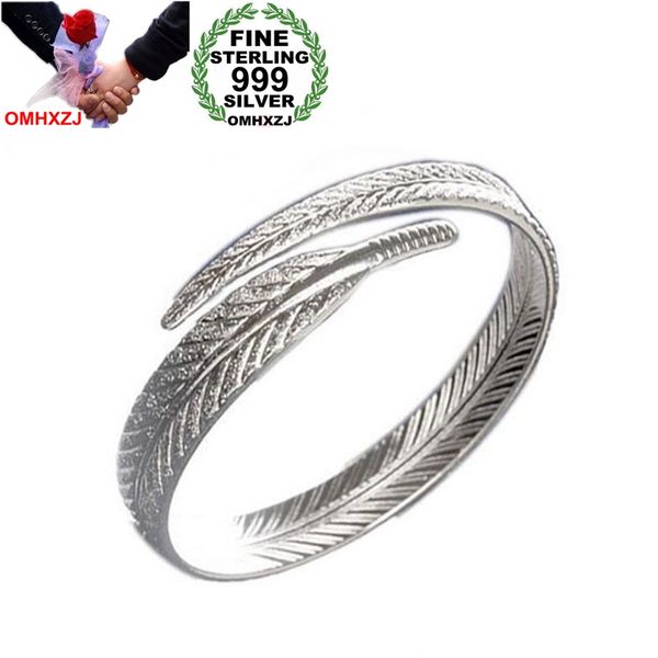 omhxzj wholesale retro fashion sweet woman girl gift angel feather 999 sterling silver cuff bracelet bangle open adjustable sz80, Golden;silver
omhxzj wholesale retro fashion sweet woman girl gift angel feather 999 sterling silver cuff bracelet bangle open adjustable sz80, Golden;silver
