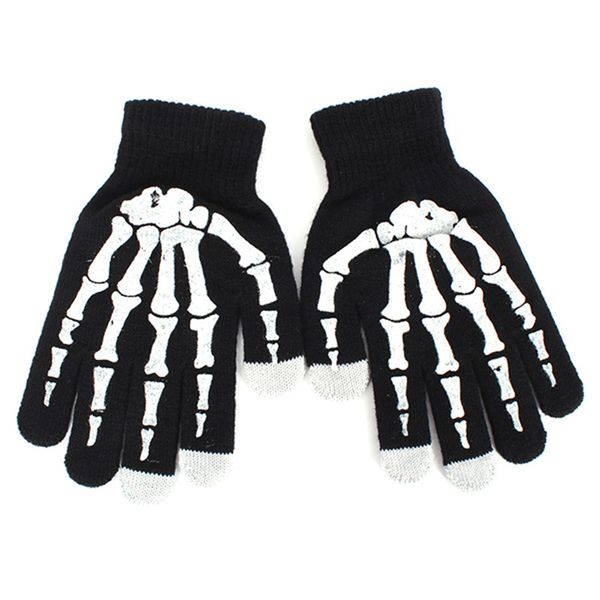 fashion style winter full finger knitted skeleton gloves ghost bone touch screen, Blue;gray
fashion style winter full finger knitted skeleton gloves ghost bone touch screen, Blue;gray