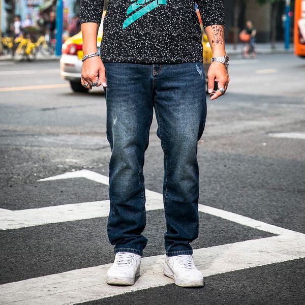 new arrival fashion straight jeans men pants casual slim vintage denim pants straight mid waist long trousers for boys plus size, Blue
new arrival fashion straight jeans men pants casual slim vintage denim pants straight mid waist long trousers for boys plus size, Blue