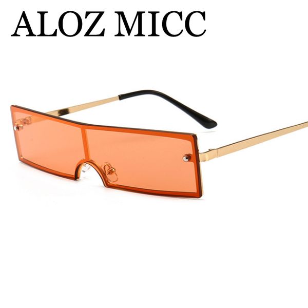 aloz micc luxury sunglasses rimless rectangle sunglasses women men alloy one-piece fashion designer sunglasses gafas de sol uv400 a573, White;black
aloz micc luxury sunglasses rimless rectangle sunglasses women men alloy one-piece fashion designer sunglasses gafas de sol uv400 a573, White;black