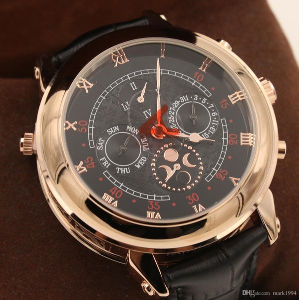 new men's quartz watch sky moon sport style double face leather band men watches wristwatch ing, Slivery;brown
new men's quartz watch sky moon sport style double face leather band men watches wristwatch ing, Slivery;brown