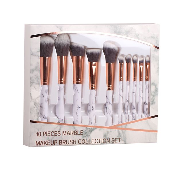 new 10pcs/set marble makeup brushes sets blush powder eyebrow eyeliner makeup brush set foundation make up brushes
new 10pcs/set marble makeup brushes sets blush powder eyebrow eyeliner makeup brush set foundation make up brushes