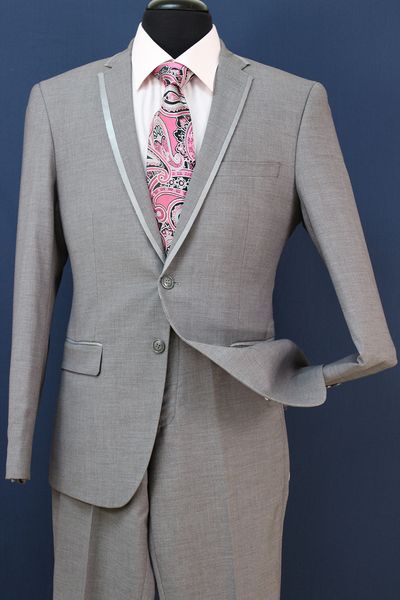 2018 new fashion slim fit groom tuxedos groomsmen light grey side vent wedding man suit men's suits 3 pieces (jacket+vest+pants) st008, Black;gray
2018 new fashion slim fit groom tuxedos groomsmen light grey side vent wedding man suit men's suits 3 pieces (jacket+vest+pants) st008, Black;gray