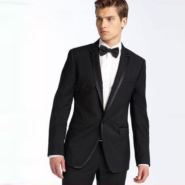 2019 black men suits slim fit wedding groom tuxedos 2 pieces (jacket+pants) bridegroom suits man blazer, Black;gray
2019 black men suits slim fit wedding groom tuxedos 2 pieces (jacket+pants) bridegroom suits man blazer, Black;gray