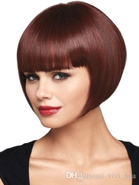 short wigs for black white women high heat fiber like human hair pelucas sinteticas pelo natural perruque courte, Black;brown
short wigs for black white women high heat fiber like human hair pelucas sinteticas pelo natural perruque courte, Black;brown