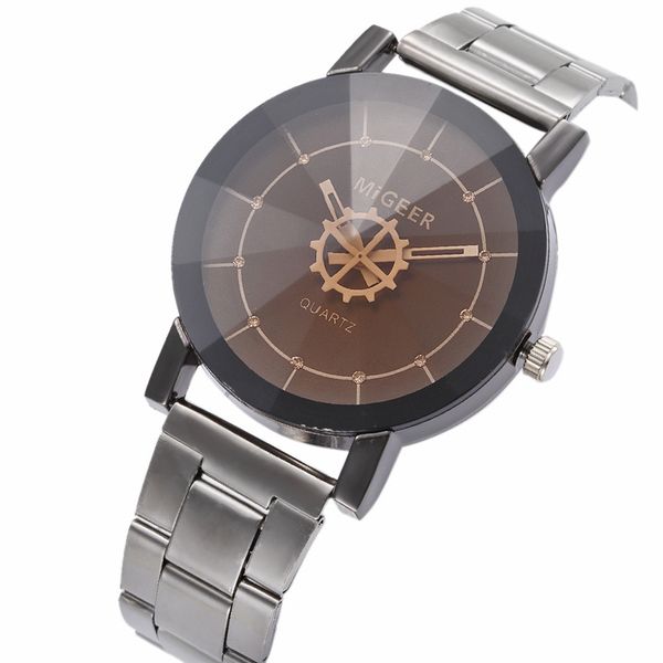watches wristwatch business crystal men stainless steel bracelet sport quartz watch wrist watch analog luxury classic vintagef80, Slivery;brown
watches wristwatch business crystal men stainless steel bracelet sport quartz watch wrist watch analog luxury classic vintagef80, Slivery;brown