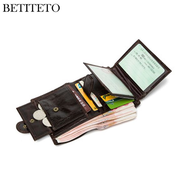 betiteto genuine leather men wallet male coin purse small carteras kashelek portomonee 2018 fashion money bag partmone cuzdan, Red;black
betiteto genuine leather men wallet male coin purse small carteras kashelek portomonee 2018 fashion money bag partmone cuzdan, Red;black