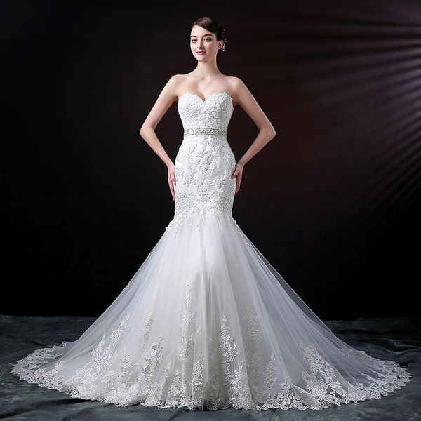 2019 vintage lace mermaid wedding dre e with belt plu ize lace up cor et elegant weetheart court train country bridal dre e gown
2019 vintage lace mermaid wedding dre e with belt plu ize lace up cor et elegant weetheart court train country bridal dre e gown