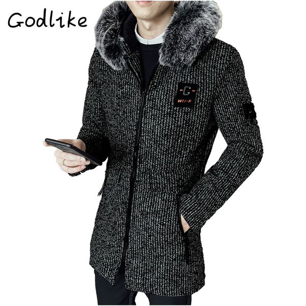 new men's wear zipper in long style trench coat men personality large fur collar hooded coat/ winter coat long men, Tan;black
new men's wear zipper in long style trench coat men personality large fur collar hooded coat/ winter coat long men, Tan;black